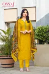 Mohey By Ossm Viscos Roman Silk Kurti With Bottom Dupatta Wholesale Shop In Surat